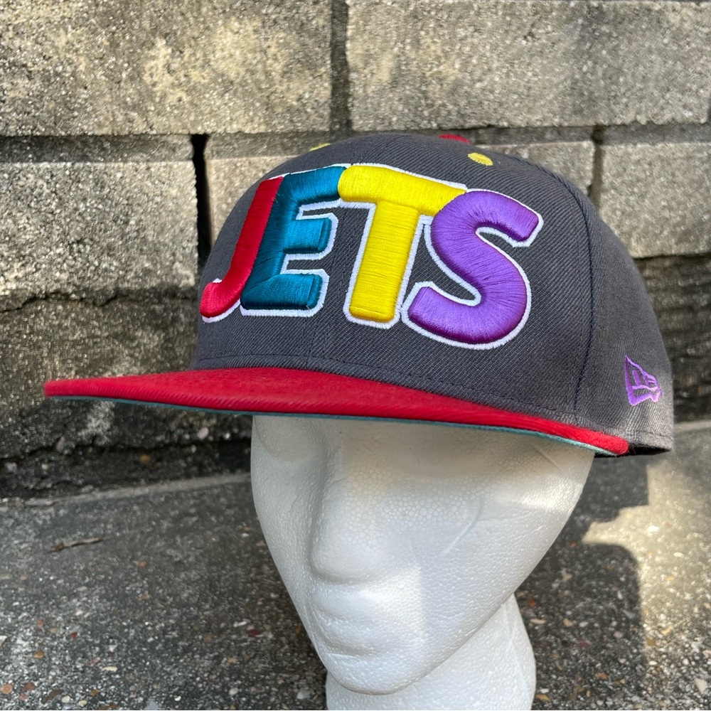 Jets sneaker politics new era 50fifty fitted hat 7 1/4